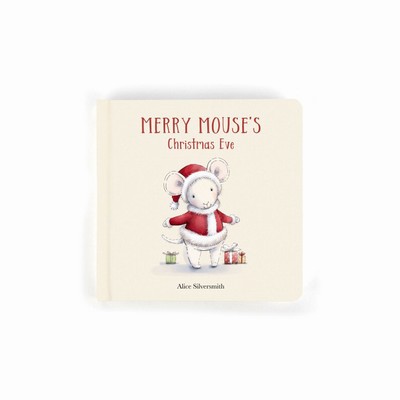 Jellycat Merry Mouse's Christmas Eve Books New Zealand | XFHDB3568